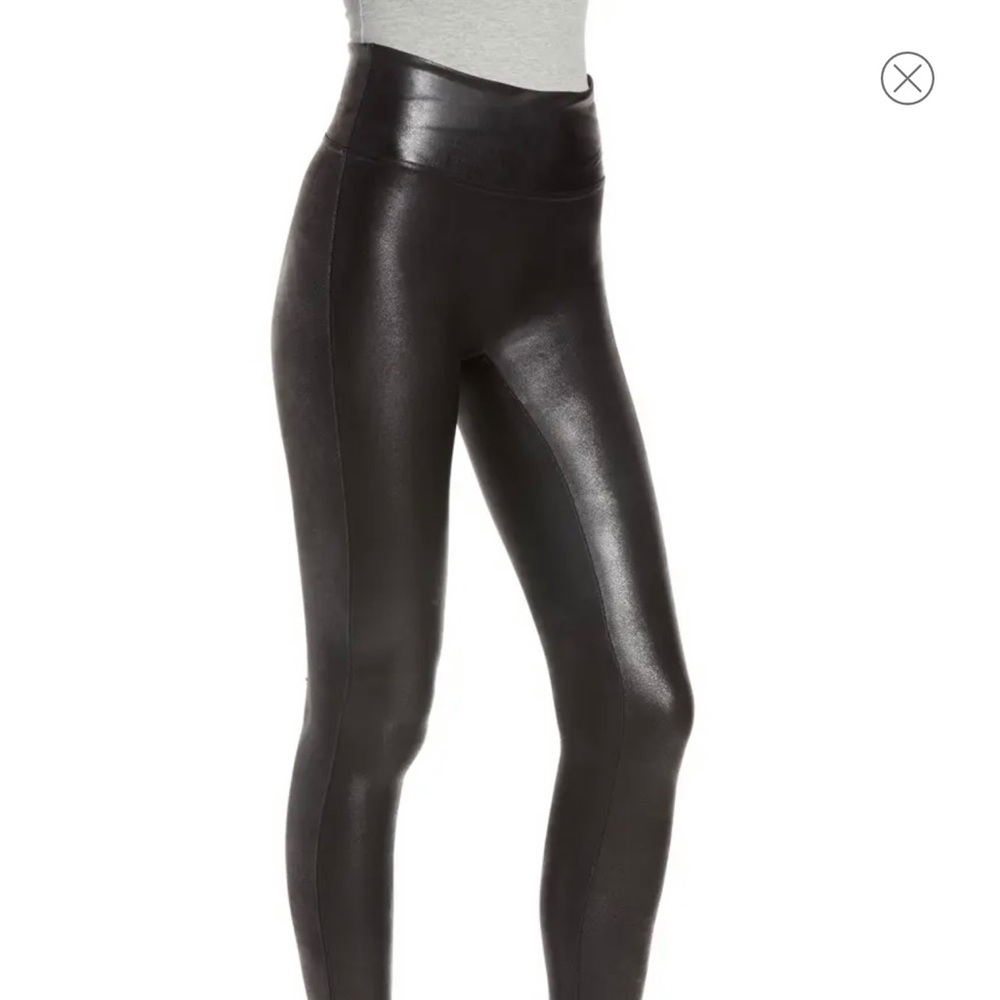 Spanx Faux Leather Leggings
